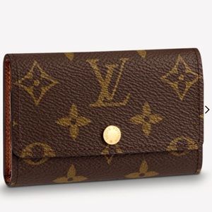 Louis Vuitton monogram 6 key holder